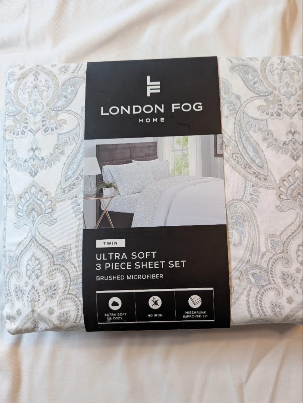 London Fig Home Twin 3 Piece Sheet Set BNWT